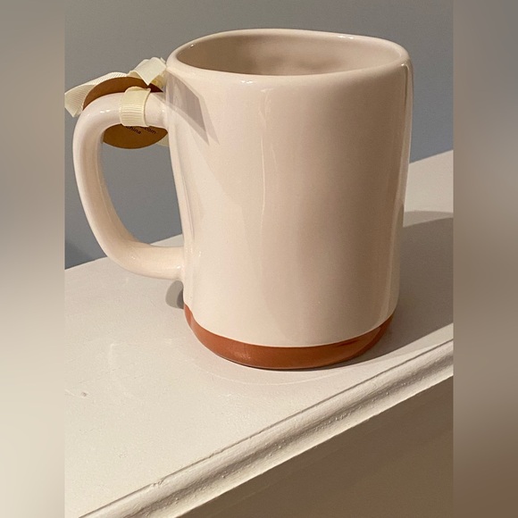 Rae Dunn Artisan Collection Ceramic Joy Floral Mug Perfect for Fall NWT - Picture 4 of 5